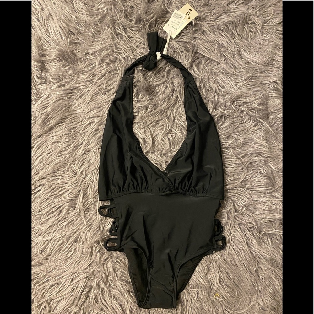 Envya black one-piece swimsuit